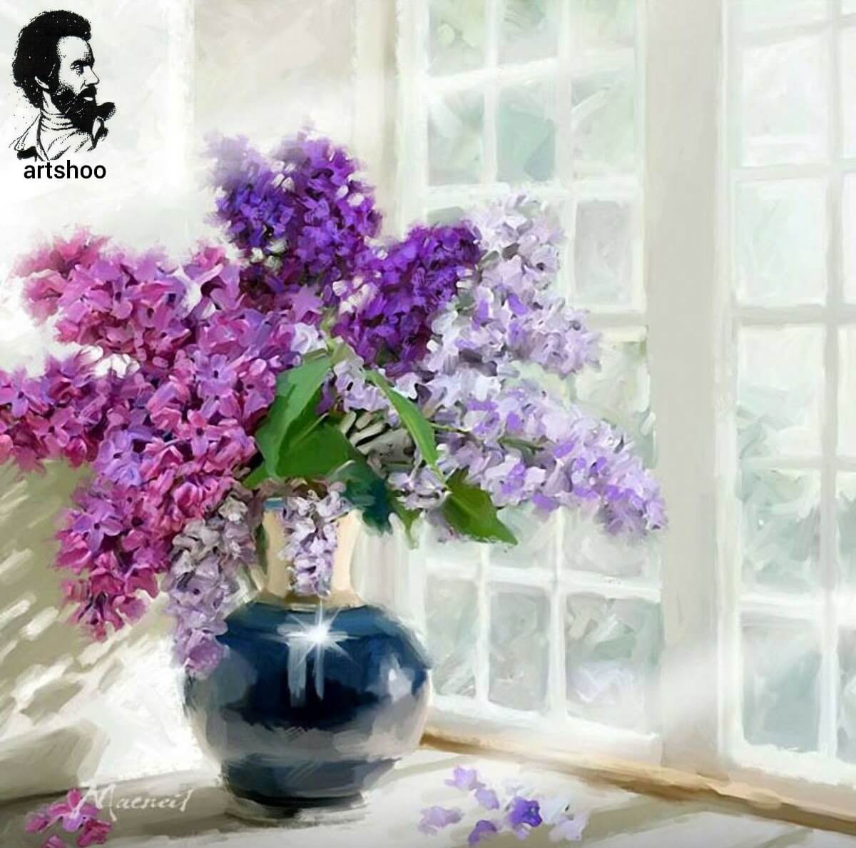 آموزش نقاشی رنگ روغن